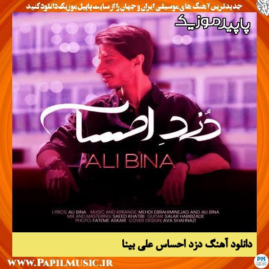 دانلود آهنگ دزد احساس از علی بینا